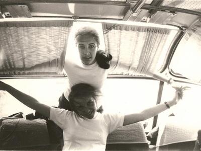 Λένα Κανελλοπούλου και Γιούλα Ψάχου, σε ...