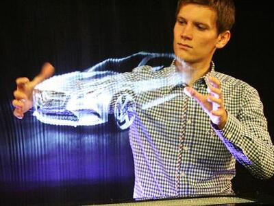 Τηλέφωνο παρουσιάζει το ολόγραμμα του συνομιλητή