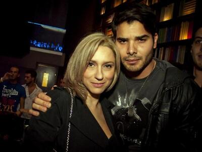 Romeo Morales με τη συνοδό του Αλεξάνδρα