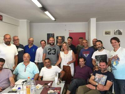  Ο Σπύρος Στεργίου Πρόεδρος του Συλλόγου...