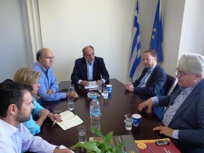 Στενή συνεργασία της Περιφέρειας Δυτικής...