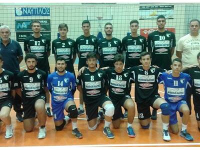 Βόλεϊ: Εύκολη νίκη για την εφηβική ομάδα...