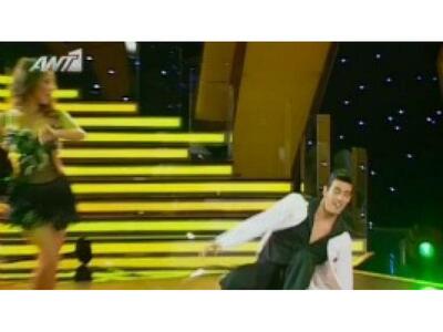 Ατύχημα στα παρασκήνια του Dancing