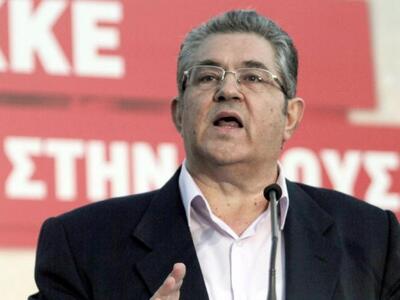 Συγκυβέρνηση ΣΥΡΙΖΑ - ΝΔ αναμένει ο Δ. Κουτσούμπας