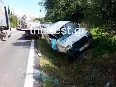Πάτρα: Τροχαίο ατύχημα στο Αγιο Βασίλειο...