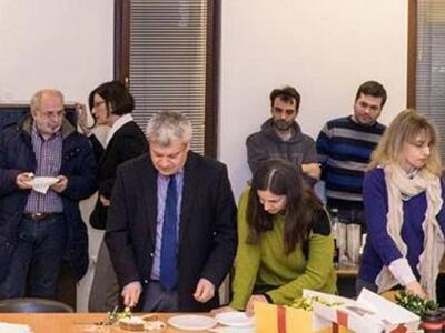 Πάτρα:Στην κοπή της βασιλόπιτας της Σχολ...