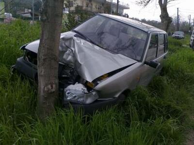 Ηλεία: To αυτοκίνητο έπεσε σε Ελιά - Τέ...