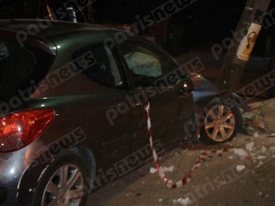 Τυχερός μέσα στην ατυχία του ο οδηγός στ...