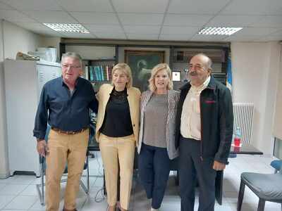 Επίσκεψη της Γεωργίας Ντάτσικα  στα γραφ...