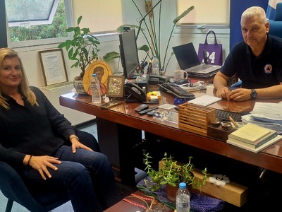  Συνάντηση εργασίας Φωκίωνα Ζαΐμη με Αστ...