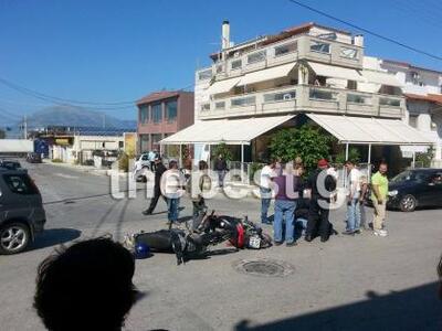 Πάτρα: Τροχαίο με δίκυκλα - Συγκρούστηκα...