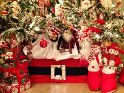 Αντί για φάτνη, η ζώνη του Αη Βασίλη αντ...