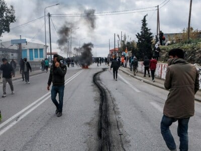 Ένταση και πάλι στη Μόρια