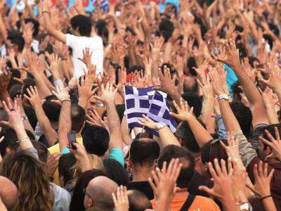 Η όγδοη μέρα των Αγανακτισμένων- Με κατσ...