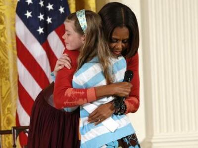 10χρονη προς Μισέλ Ομπάμα: Σας παρακαλώ ...