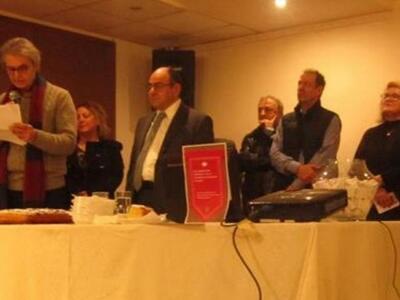 Πάτρα:Τα μέλη της Πρότασης εκοψαν την πίτα τους