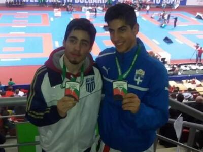 Καράτε: Άγγιξαν το χρυσό οι Ξένος και Σκούφιας