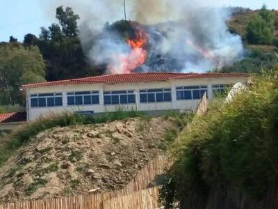 Πάτρα -Έσβησε η φωτιά που ξέσπασε στο τέ...