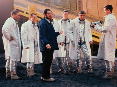 Ο Στάνλει Κιούμπρικ στα γυρίσματα του φι...