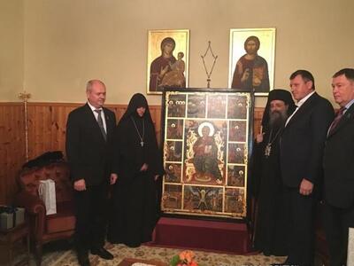 Στη Ρωσία  από την Πάτρα το Αντίγραφο τη...