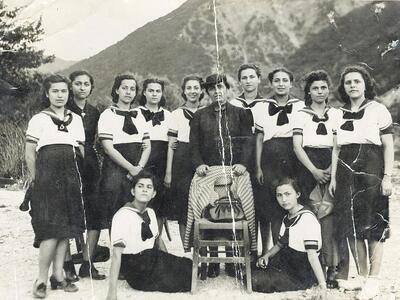 Εκδροµή στον Ψαθόπυργο στα τέλη της δεκα...