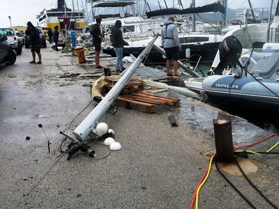 «Ιανός»: Βυθίστηκαν πέντε σκάφη σε Ζάκυν...