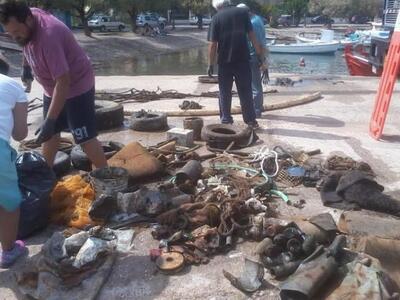 Πάτρα:Και τι δεν είχε μέσα ο βυθός στον ...