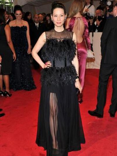 H Lucy Liu με Vionnet