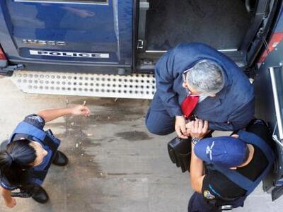 Ένταση κατά τη μεταγωγή του Μιχαλολιάκου...