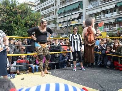 Υπερθέαμα οι αγώνες κατς του Καρναβαλικο...