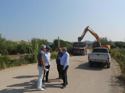 Πύργος: Τις εργασίες που γίνονται στη συ...