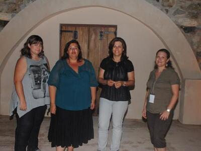 Η πρόεδρος της ΔΕΠΑΡ Τζένη Διαμαντοπούλο...