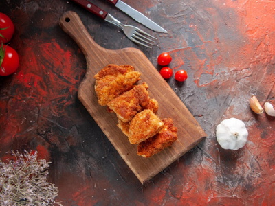 Συνταγή για τραγανές μπουκιές κοτόπουλου...