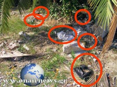 Σε οικόπεδο στο Μεσολόγγι «φυτρώνουν» τσάντες!