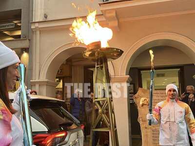 Πάτρα: Όταν η Ολυμπιακή Φλόγα σταμάτησε ...