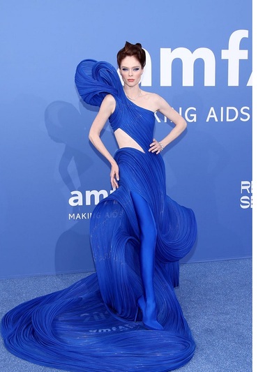 Kόκο Ροσά με Gaurav Gupta 