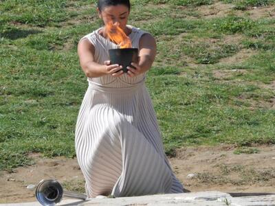 Αρχαία Ολυμπία: Αγώνας δρόμους για να λε...