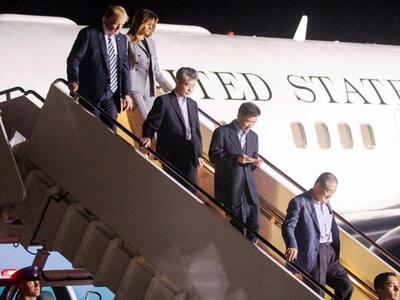 Πέρασε από τη Σούδα τα ξημερώματα ο Ντόνανλτ Τραμπ