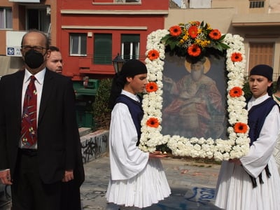 Οι Γορτύνιοι της Πάτρας τίμησαν τη μνήμη του Αγίου Γρηγορίου του Ε΄ Πατριάρχη