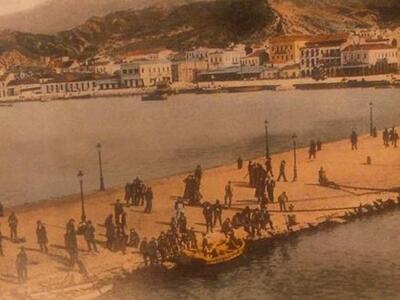 Η βόρεια πλευρά του λιμανιού και το τμήμ...