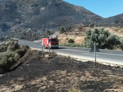 Κρήτη: Αναζωπυρώθηκε η πυρκαγιά στο Ρέθυ...
