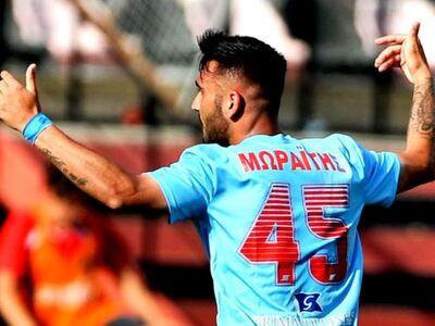 Ο Παναγιώτης Μωραΐτης σκόραρε στο Τσάμπι...