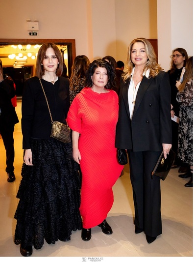 Η Κάτια Δανδουλάκη με την Άννη Ηλιοπούλο...