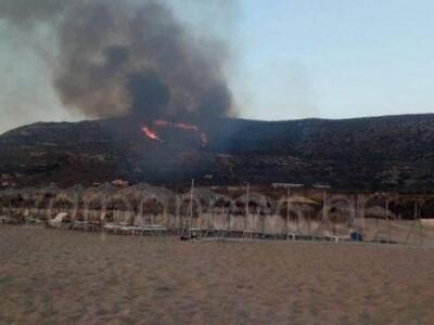 Χανιά: Υπό μερικό έλεγχο η πυρκαγιά στα Φαλάσαρνα