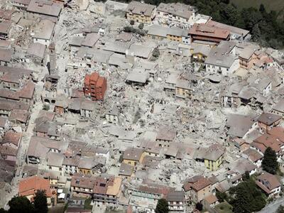 Ιταλία: Το χωριό Αματρίτσε που ισοπεδώθη...