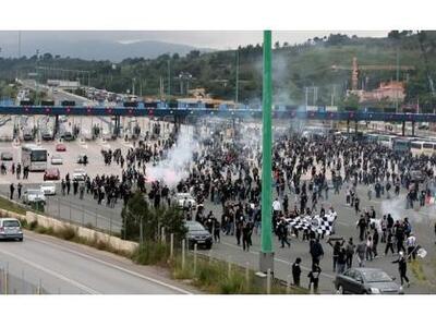 Εκτροπή της κυκλοφορίας στα διόδια Αφιδν...