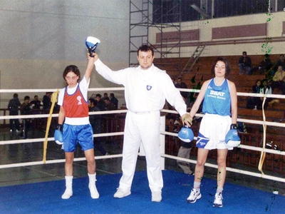 Η Αιγιώτισσα, Γεωργία Μπούλη, η πρώτη δι...