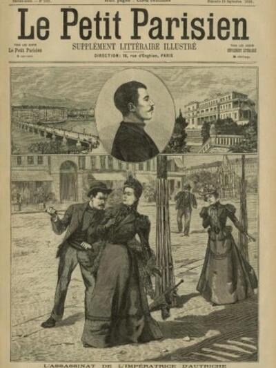 Εξώφυλλο της εποχής που αφορά στη δολοφο...