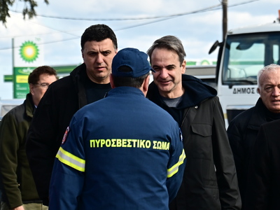 Στη Σαντορίνη ο Κυριάκος Μητσοτάκης- ΦΩΤ...