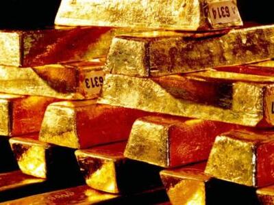 Πλάκες χρυσού, λίρες Τουρκίας, δολάρια Η...